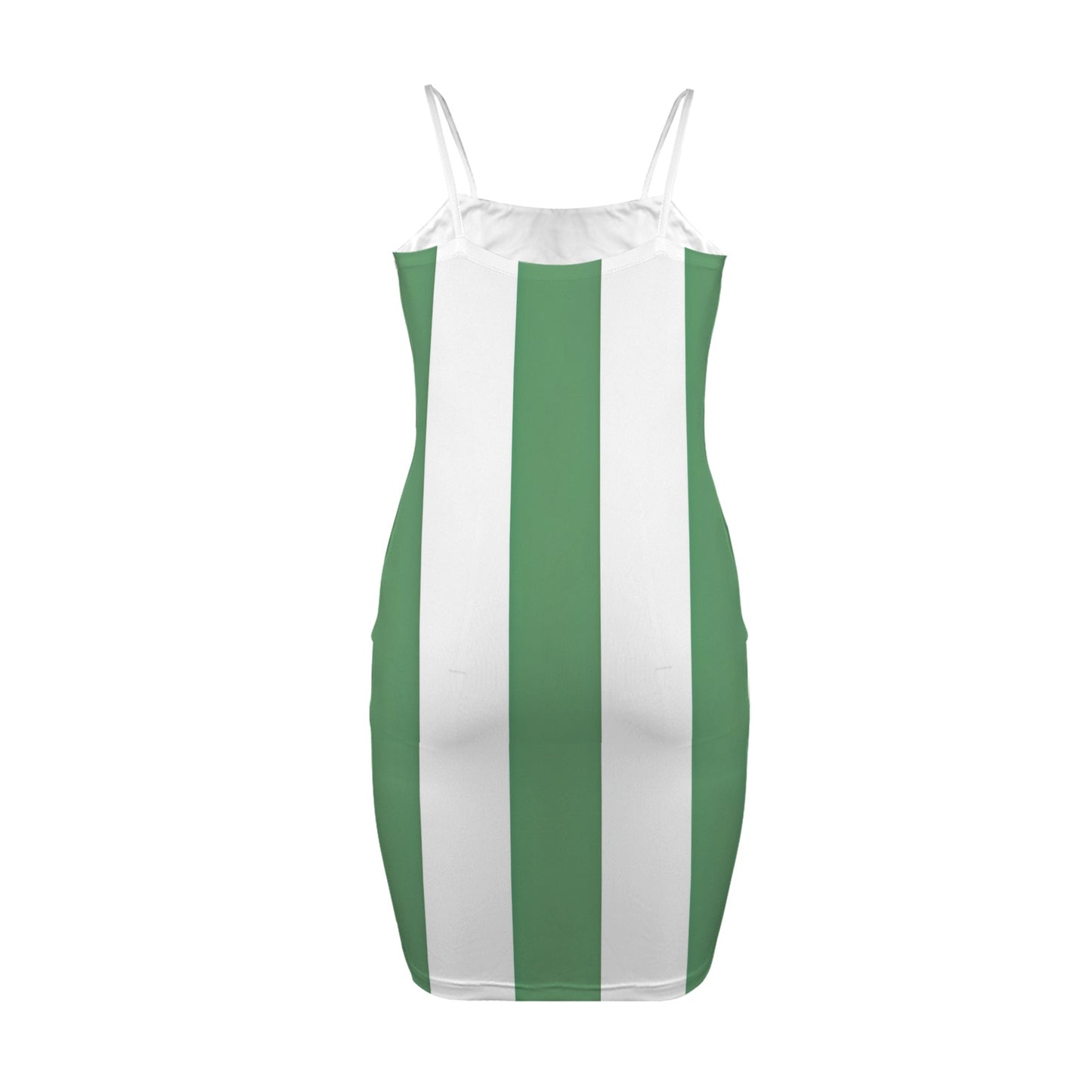 NYPD Flag Inspired Backless Spaghetti Strap Bodycon Dress