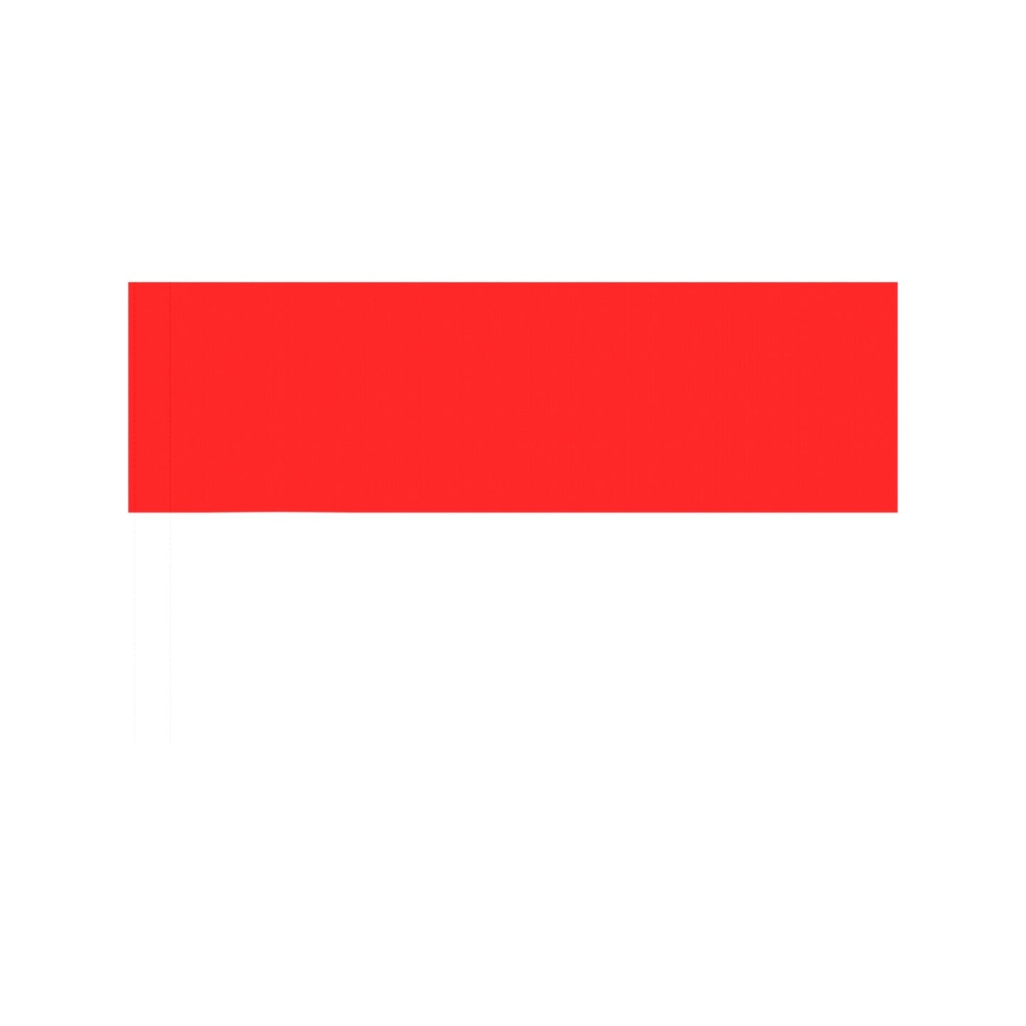 Luv My Flag Indonesia red and white horizontal flag design.