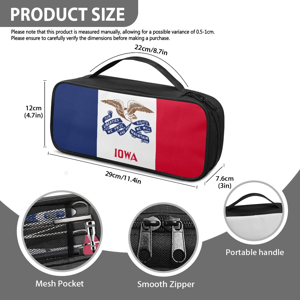Iowa Flag Inspired Stethoscope Storage Bag