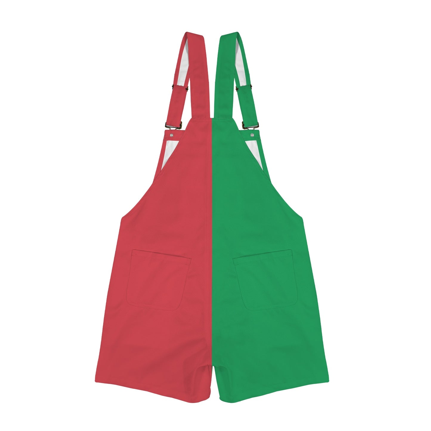 Italy Flag Inspired Unisex Suspender Overalls