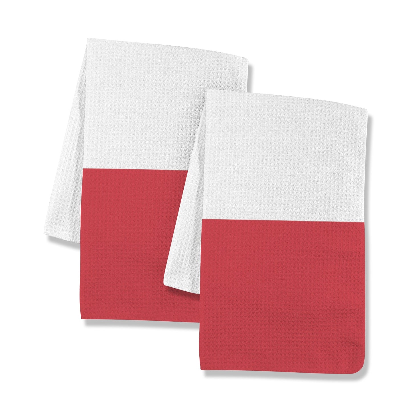 Italy Flag Inspired Kitchen Towel 40X60cm (Pack of 2) (Made in the USA)