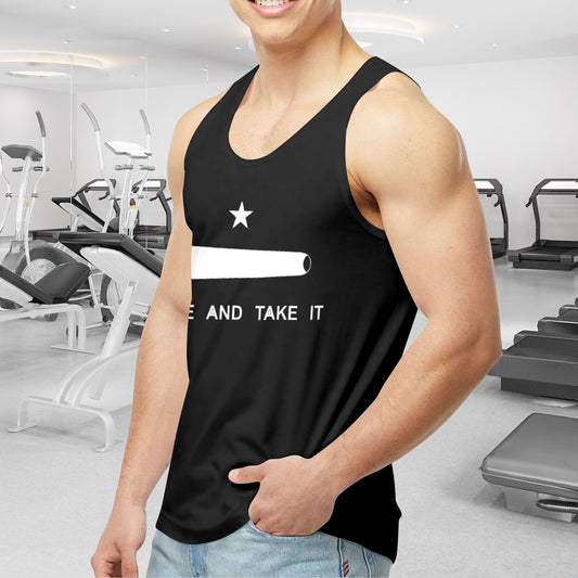 Come and Take It Flag Men's Tank Top (Front Printing) | Ships from USA