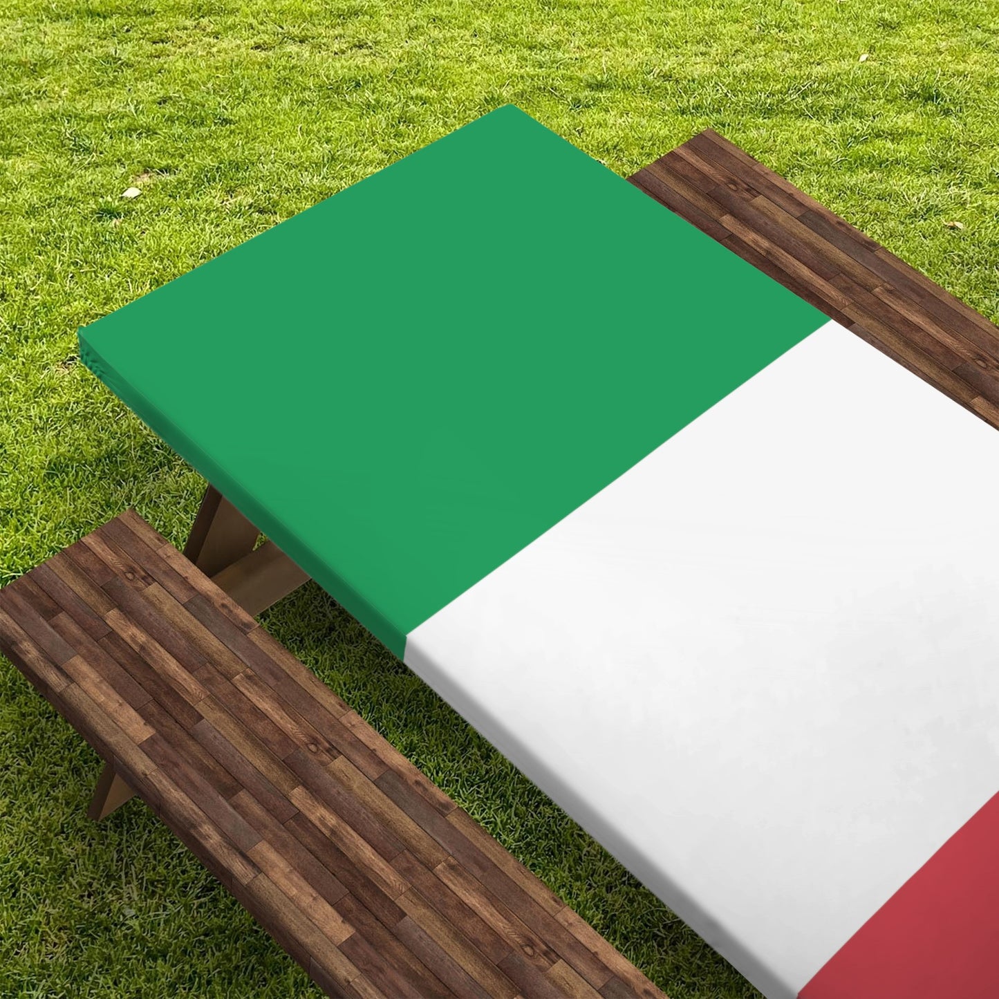 Italy Flag Picnic Table Cover (72" x 30") (Made in the USA)