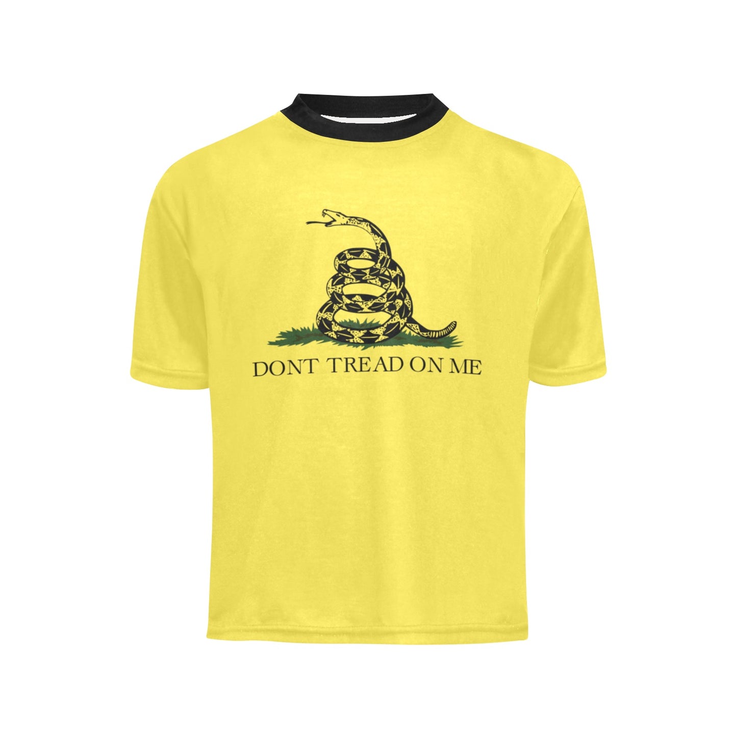 Gadsden Flag Boys Crew Neck T-Shirt Made in the USA