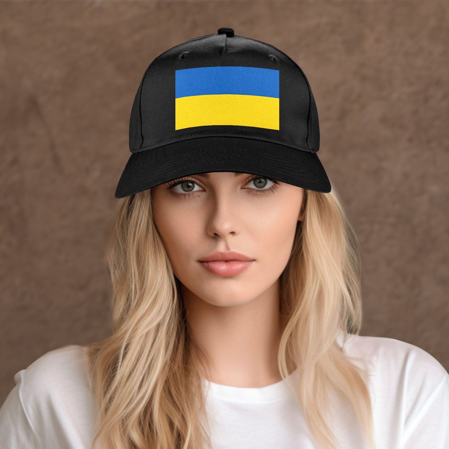 Ukraine Flag Baseball Cap (Made in USA)