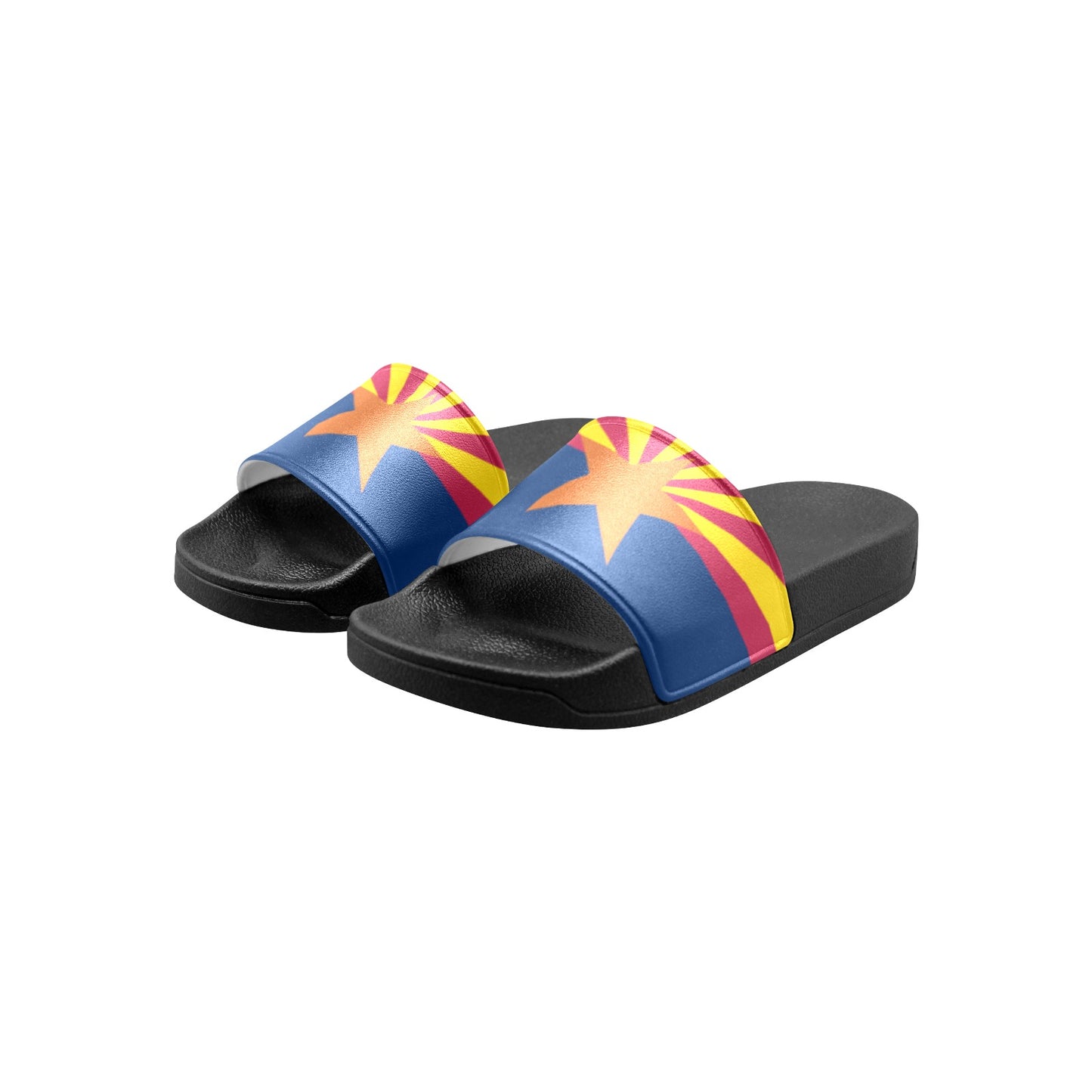 Arizona Flag Kid's Slide Sandals