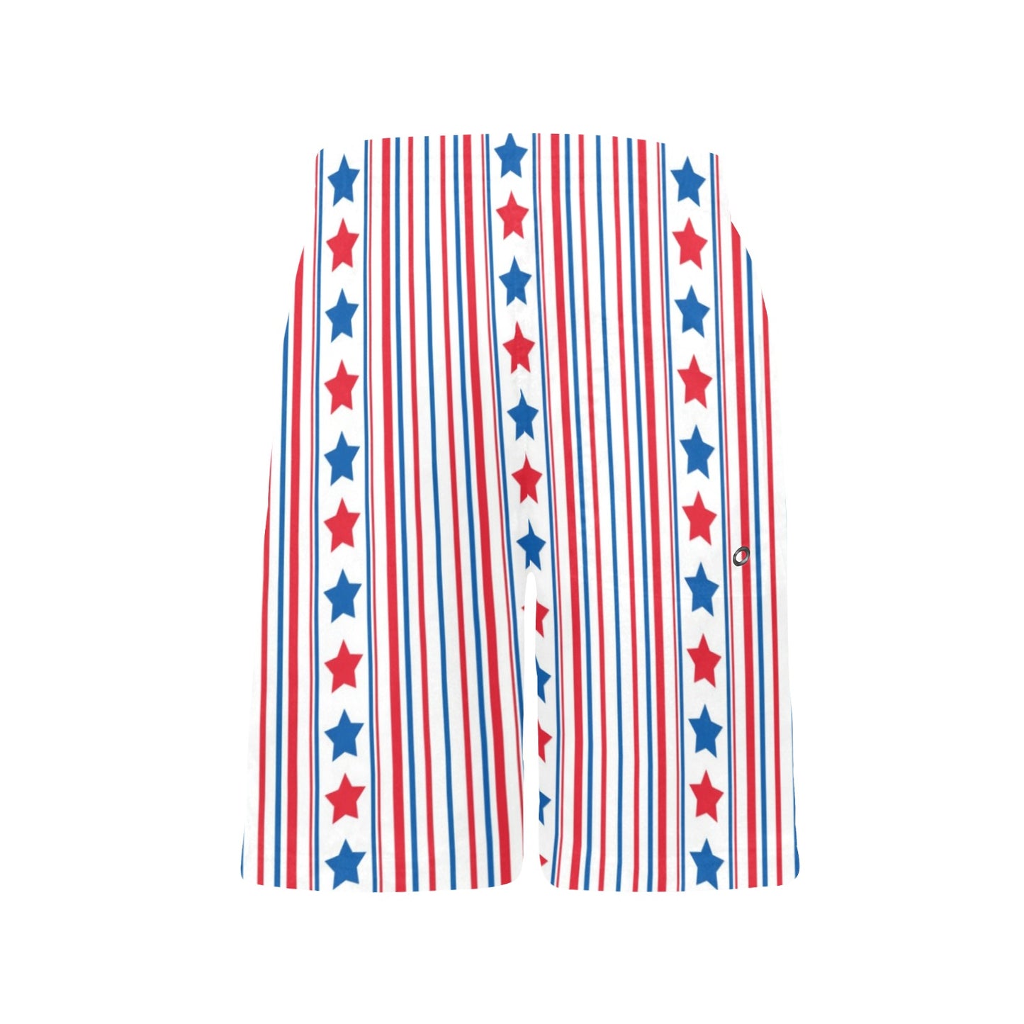 USA/American Flag Inspired Pattern Boys Beach Shorts