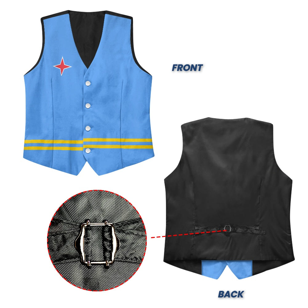 Aruba Flag Suit vest jacket