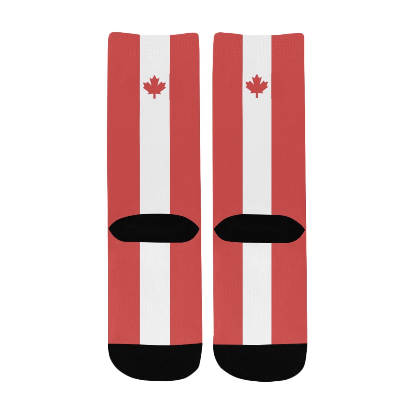 Canada Flag Inspired Kid's Custom Socks (Made in the USA)