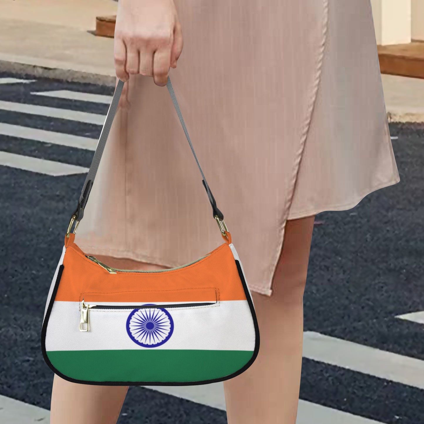 India Flag Inspired Women's Shoulder Bag