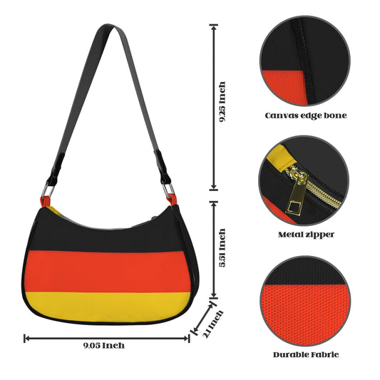 Germany Flag Inspired Women's Shoulder Bag