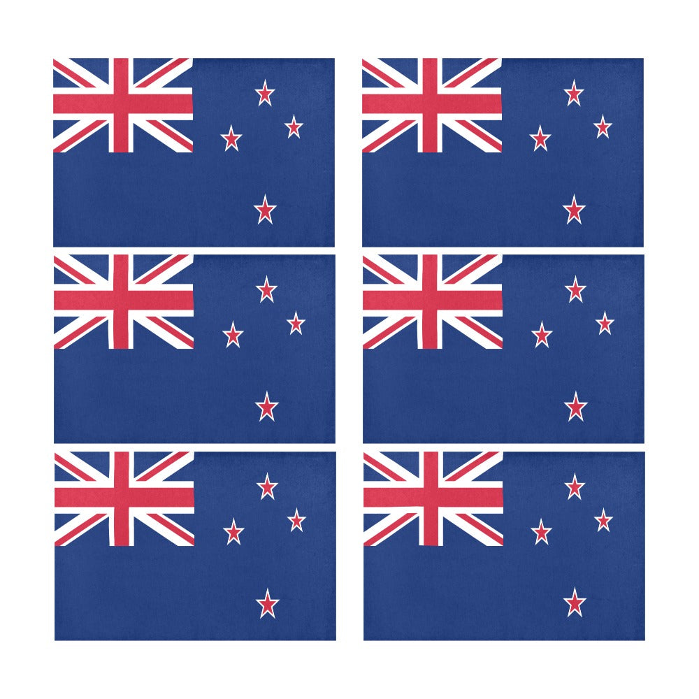 New Zealand Placemats 12" x 18" (Set of 6)