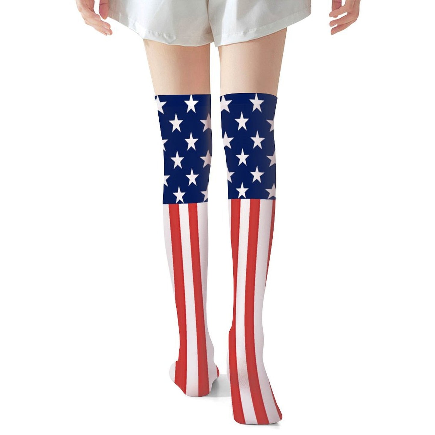 USA/American Flag Trendy Stockings(Long)