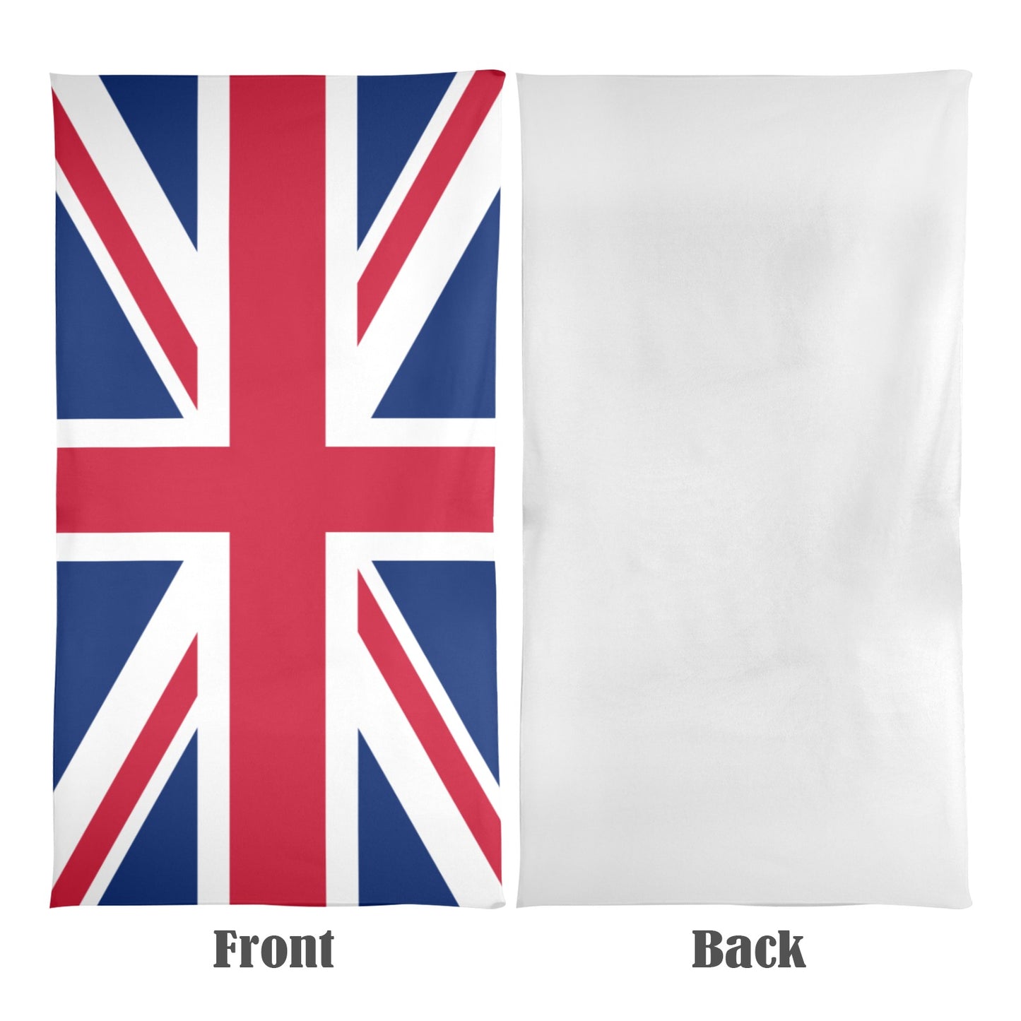 UK/Great Britain Flag Beach Towel 31"x71" (Made in USA)