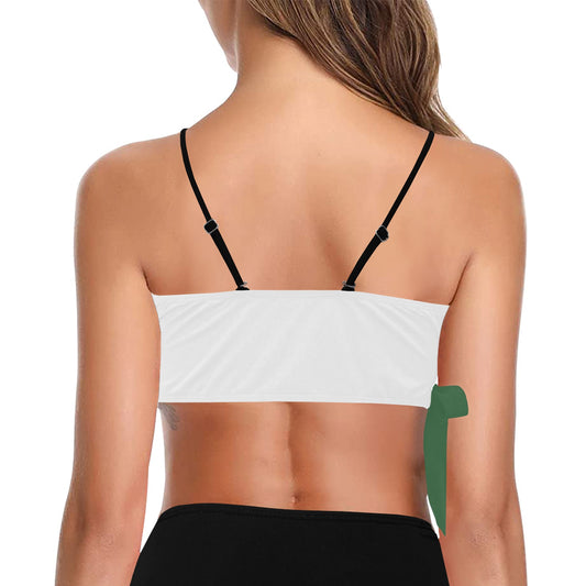 Hungary Flag Inspired Knot Side Bikini Top