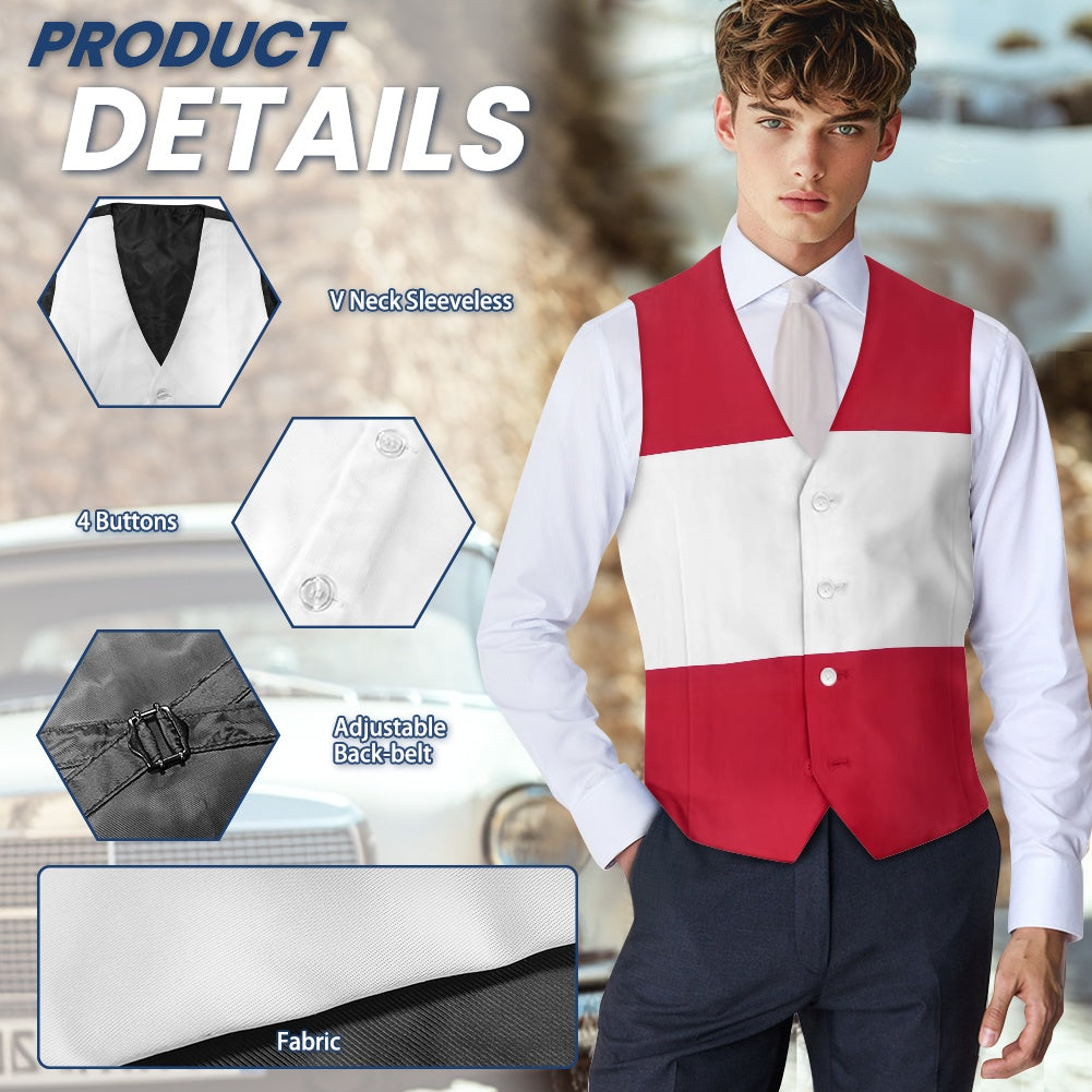 Austria Flag Suit vest jacket
