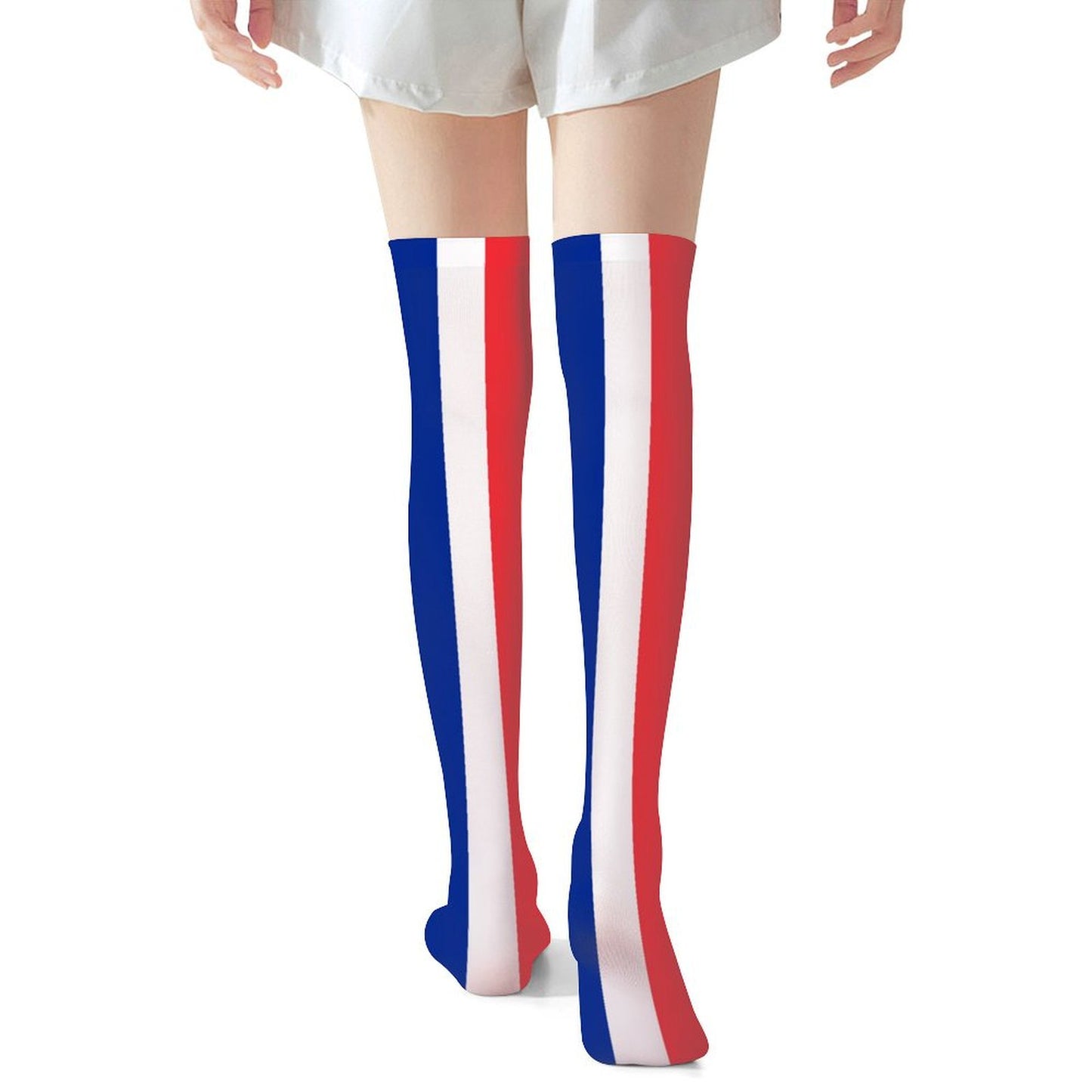 France Flag Trendy Stockings(Long)