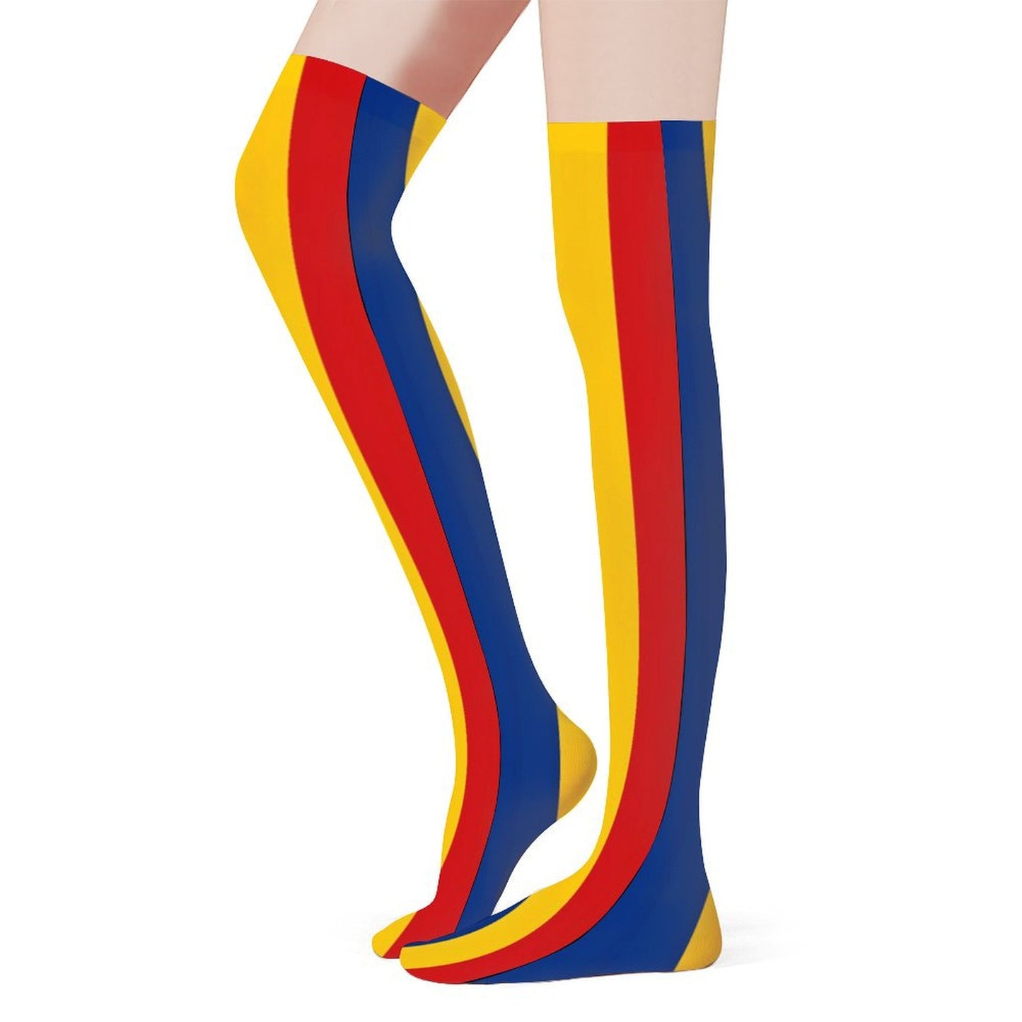 Romania Flag Trendy Stockings(Long)