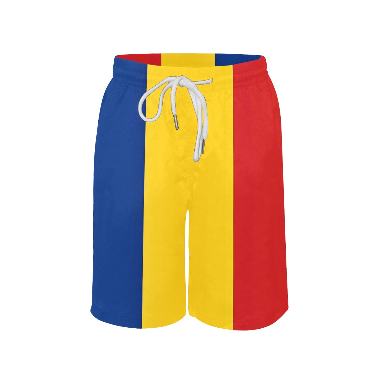 Romania Flag Inspired Boys Beach Shorts
