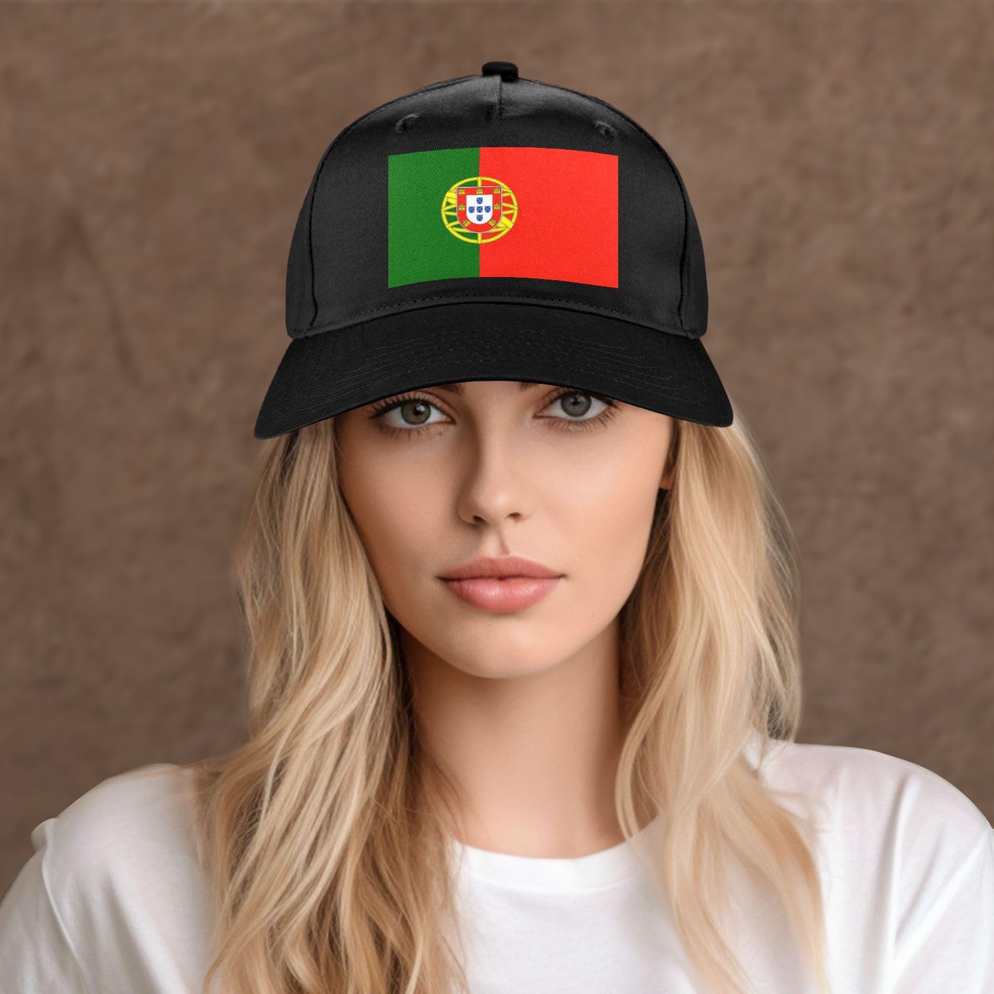 Portugal Flag Baseball Cap (Made in USA)