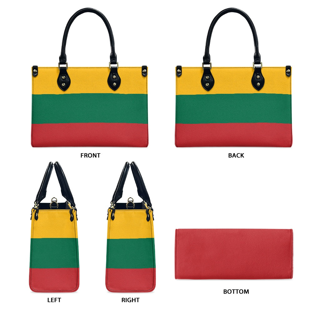 Lithuania Ladies PU handbag - Luv My Flag