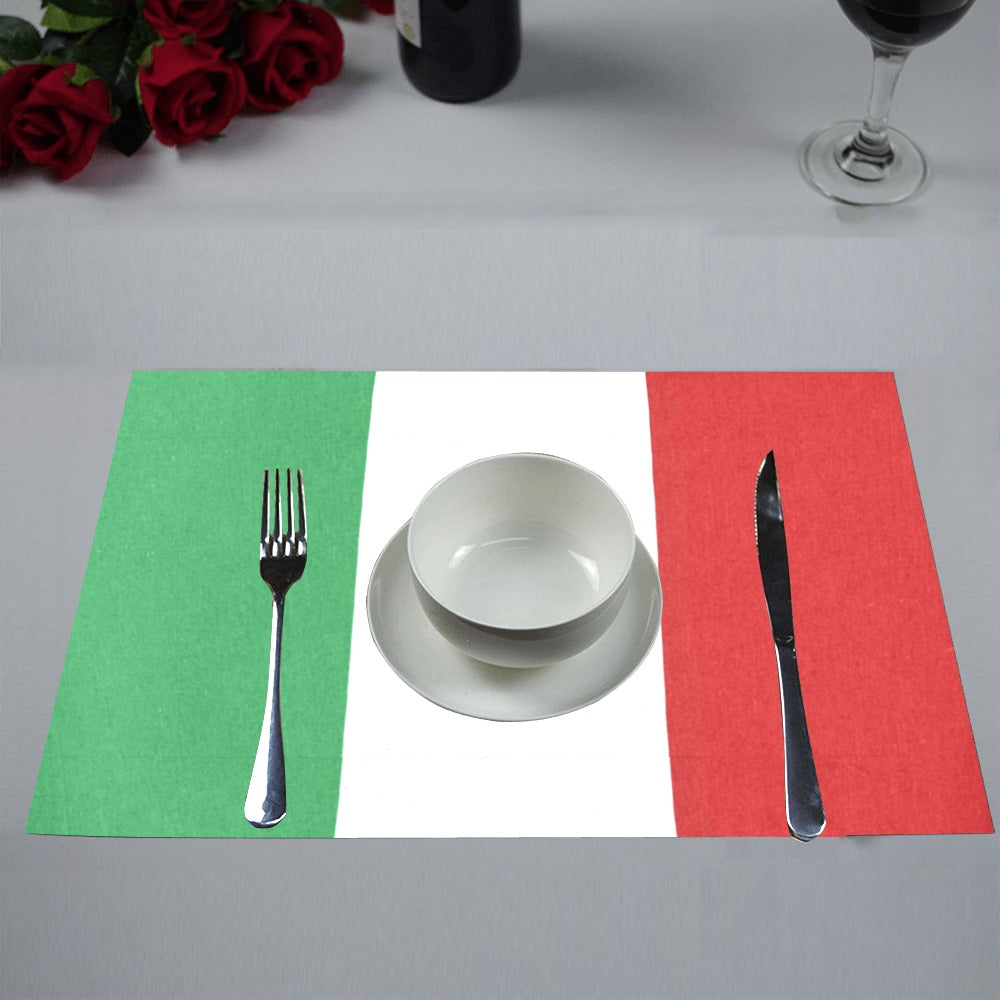 Mexico Flag Placemats 12" x 18" (Set of 6)