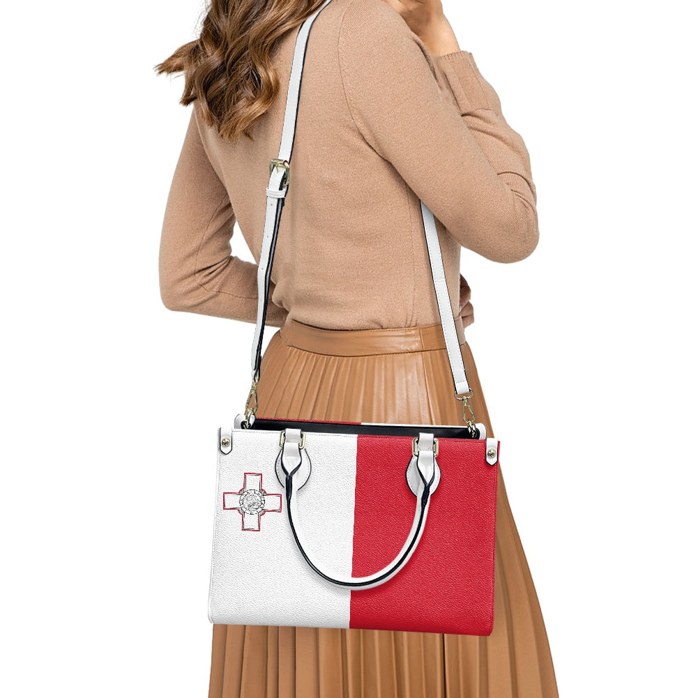 Malta Ladies PU handbag - Luv My Flag