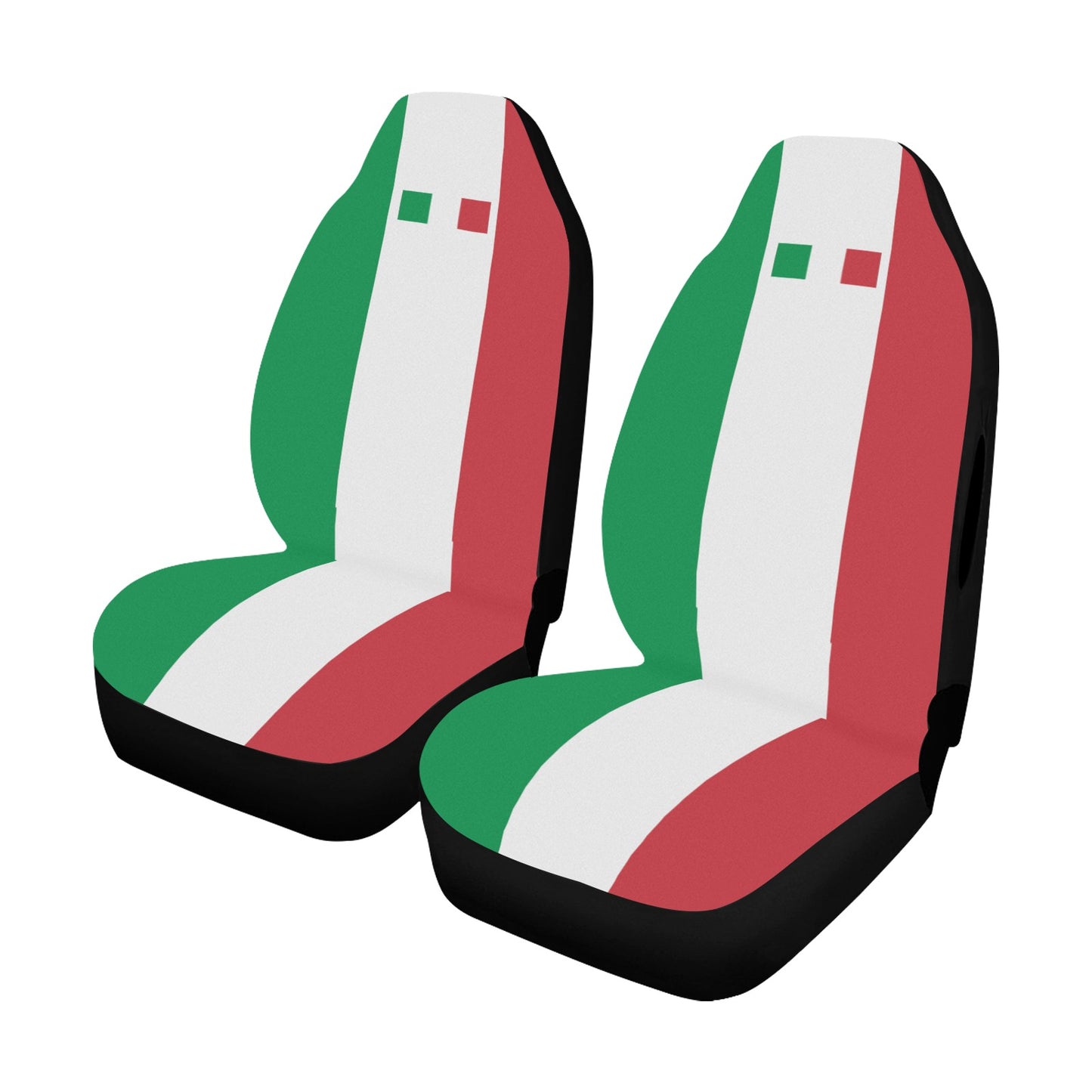 Italy Flag Car Seat Cover Airbag Compatible(Set of 2)