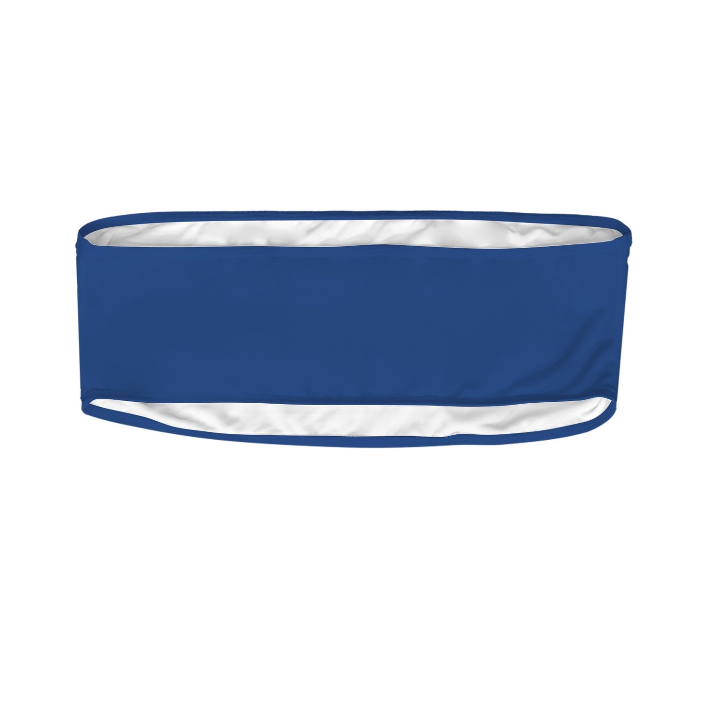 New York Flag Inspired Bandeau Tube Bikini Top