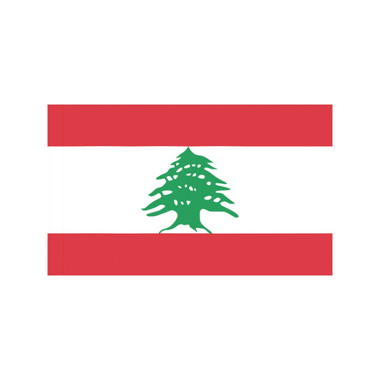 "Luv My Flag logo featuring the Lebanese national flag."