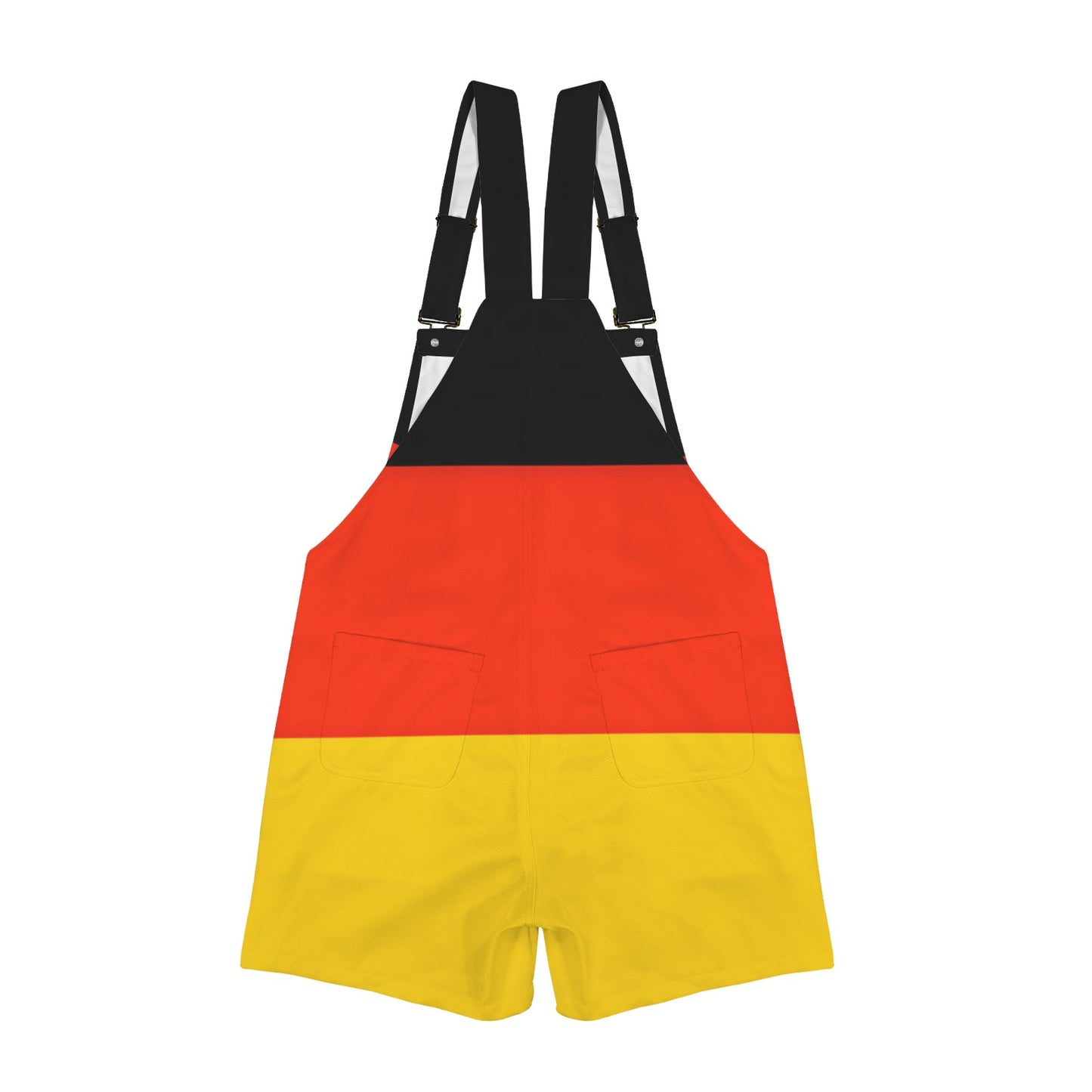 Germany Flag Inspired Unisex Suspender Overalls