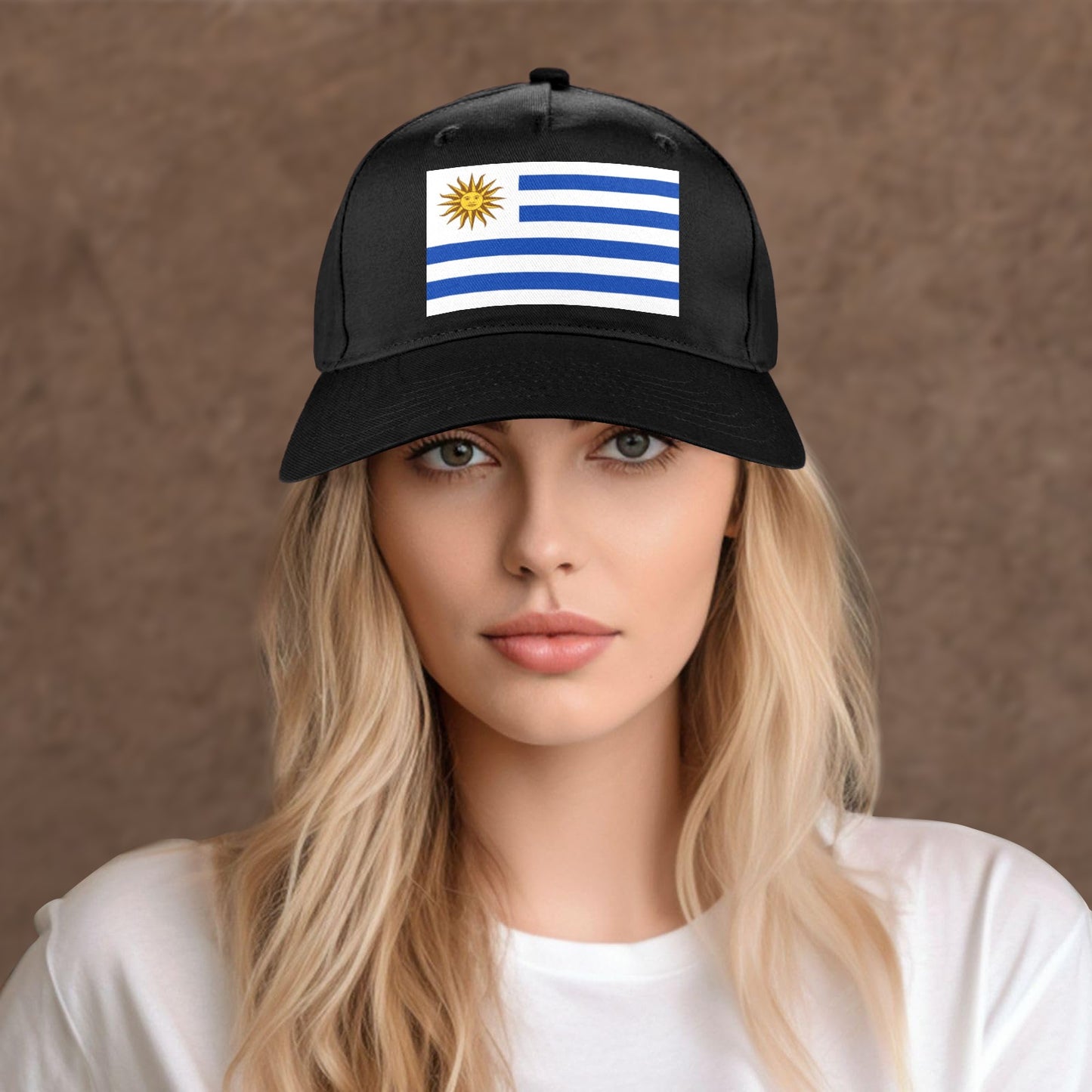 Uruguay Flag Baseball Cap (Made in USA)