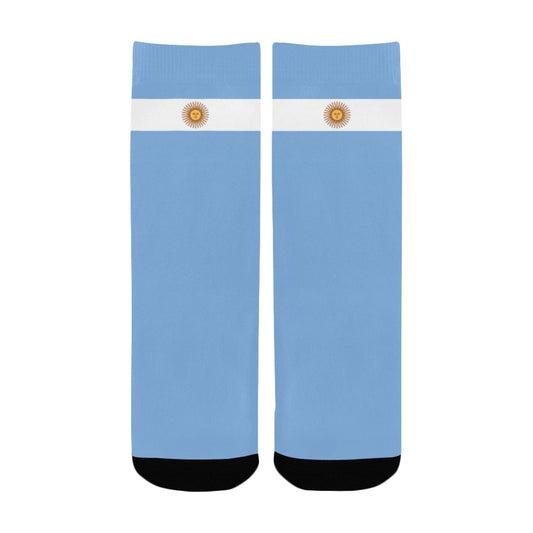 Argentina Flag Inspired Kid's Socks (Made in the USA)