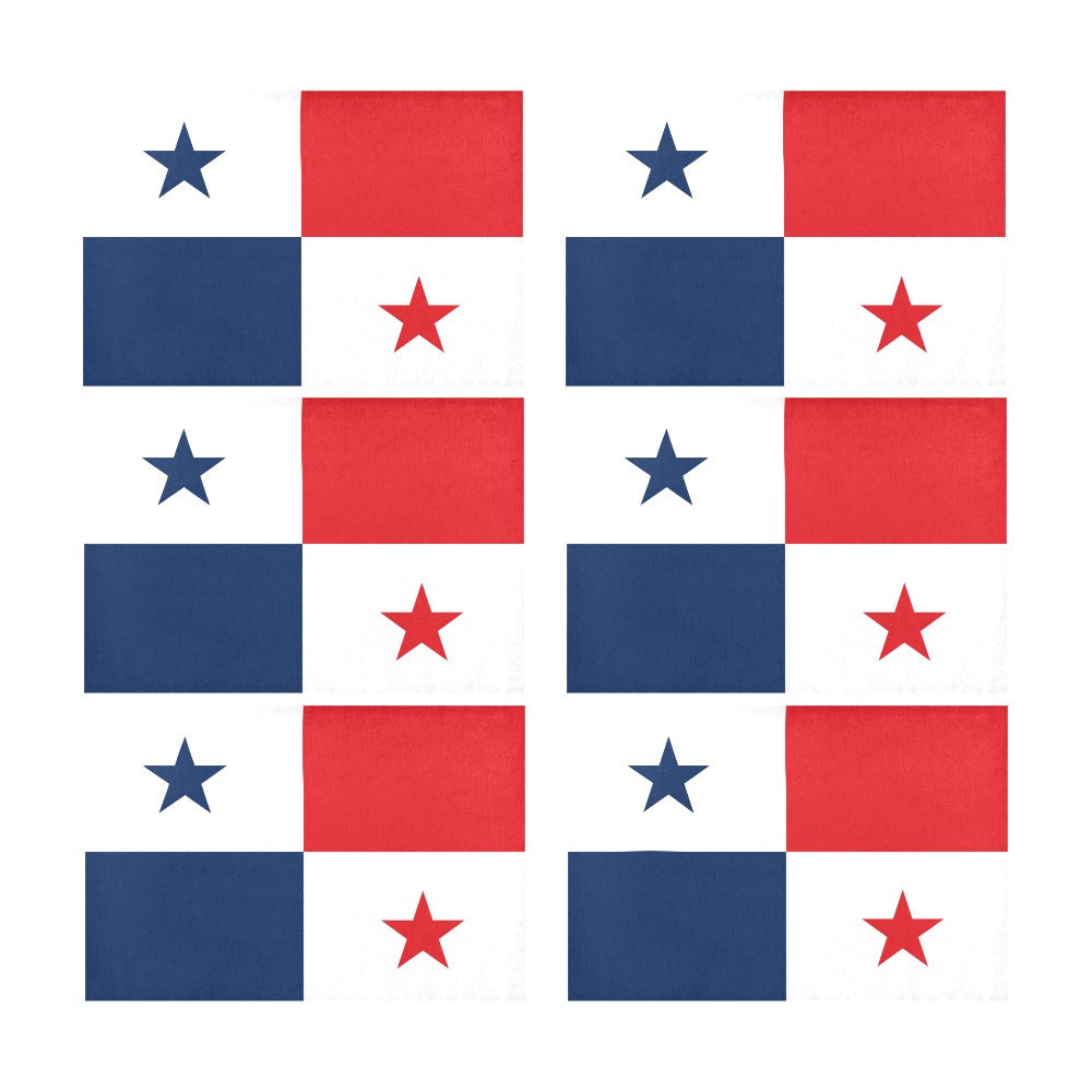 Panama Flag Placemats 12" x 18" (Set of 6)
