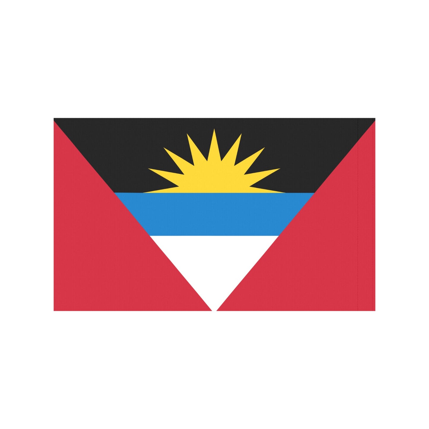 Antigua and Barbuda flag design by Luv My Flag.