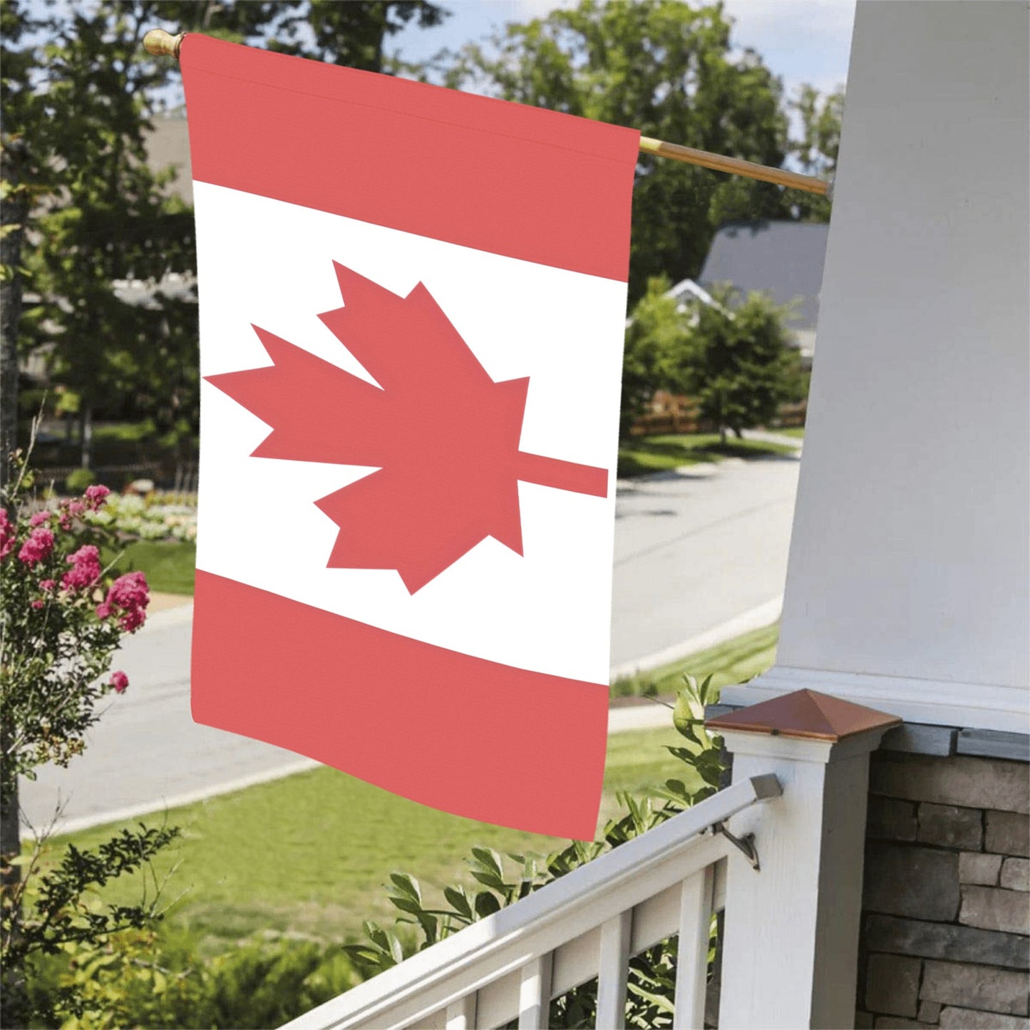 Canadian Maple Leaf House Flag.