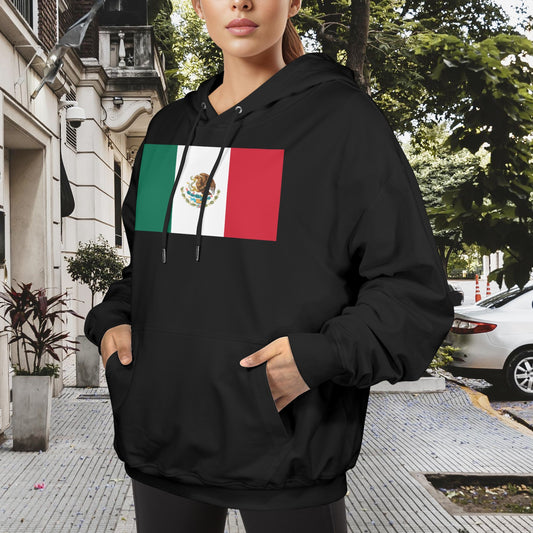 Mexico Flag Inspired Women's Hoodie | Ships from USA
