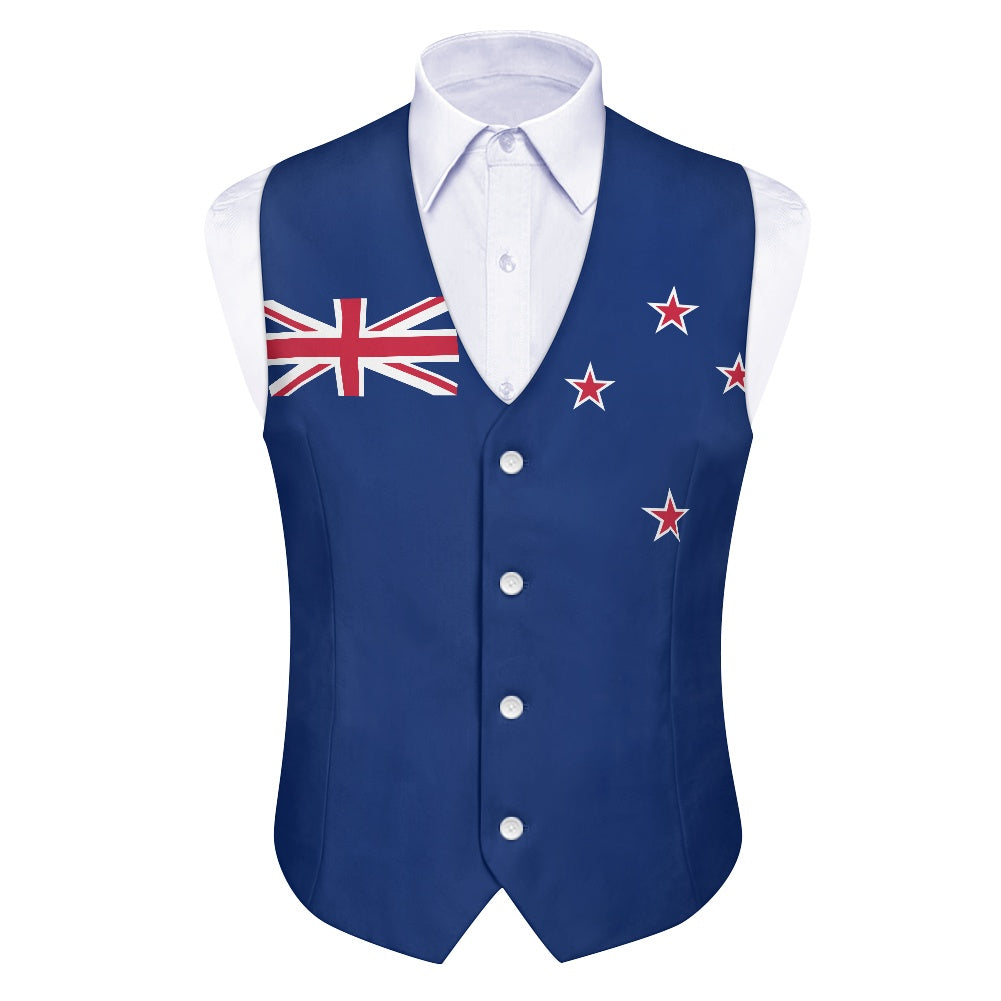 New Zealand Flag Suit vest jacket