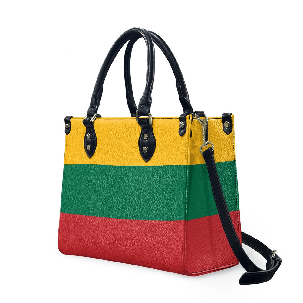 Lithuania Ladies PU handbag - Luv My Flag