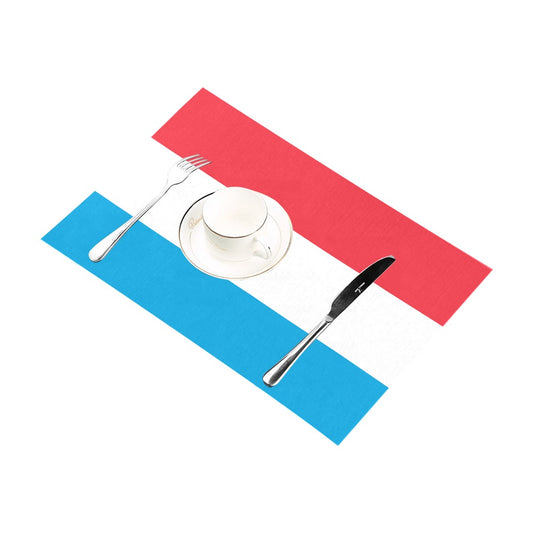 Luxembourg Flag Placemats 12" x 18" (Set of 6)