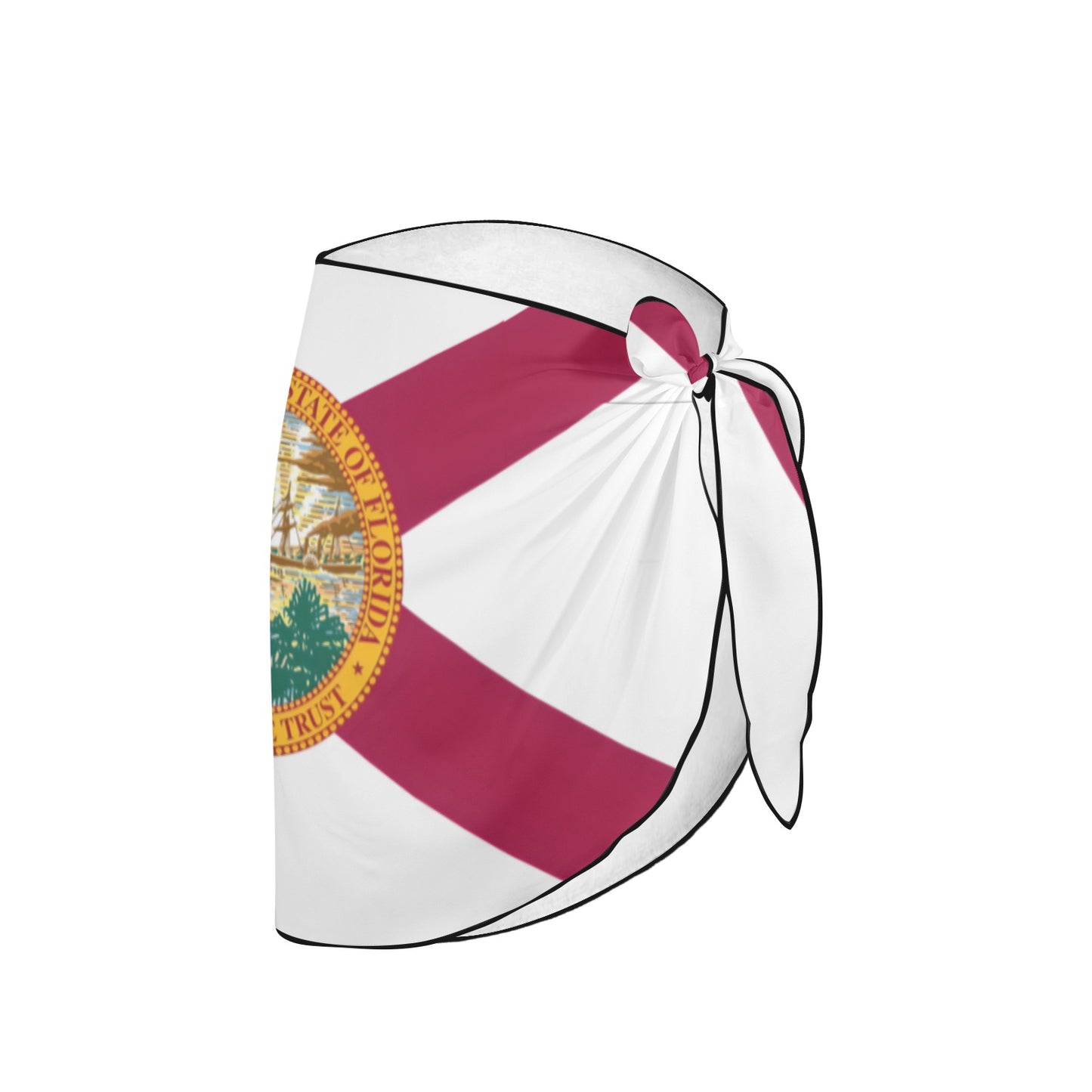 Luv My Flag sarong featuring the Florida state flag design.
