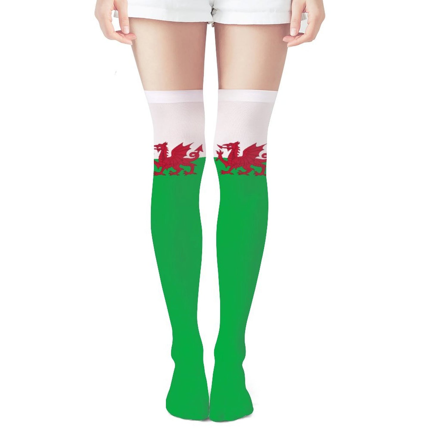 Wales Flag Trendy Stockings(Long)