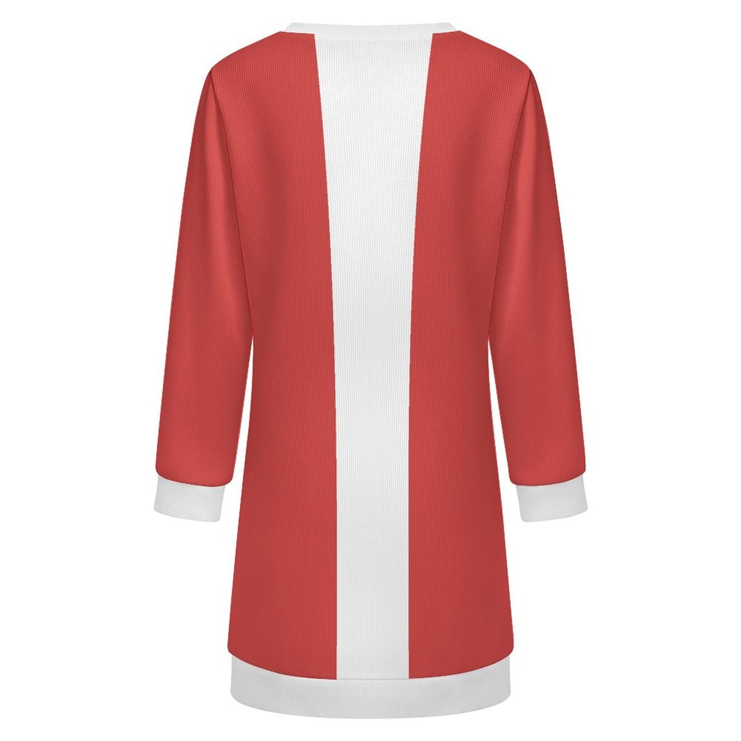 Canada Flag Inspired Sweater Dress