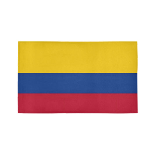 Colombia Flag Inspired Doormat 30" x 18" (Sponge Material)