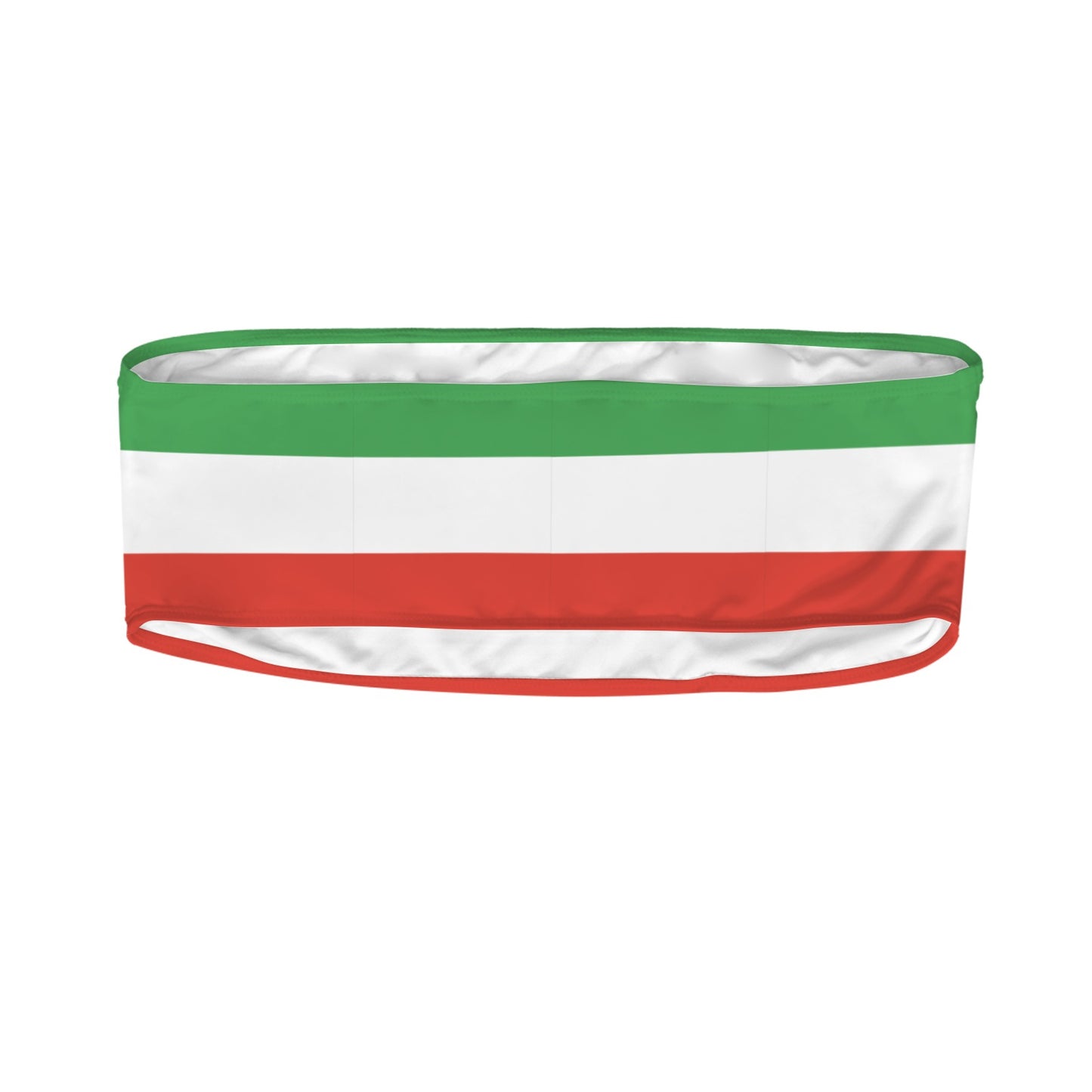 Iran Lion and Sun Flag Inspired Bandeau Tube Bikini Top