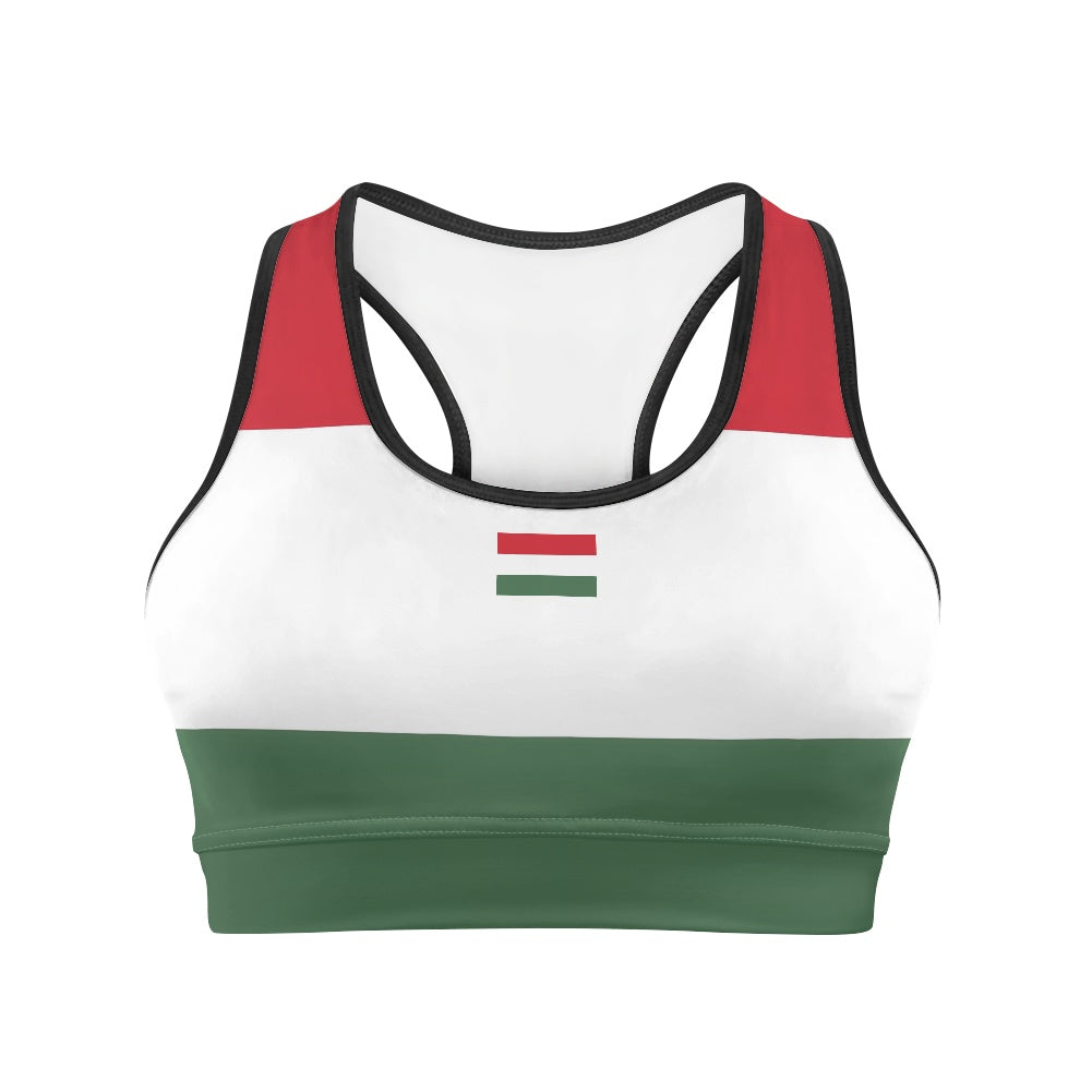 Hungary Flag Inspired Women's Sports Vest