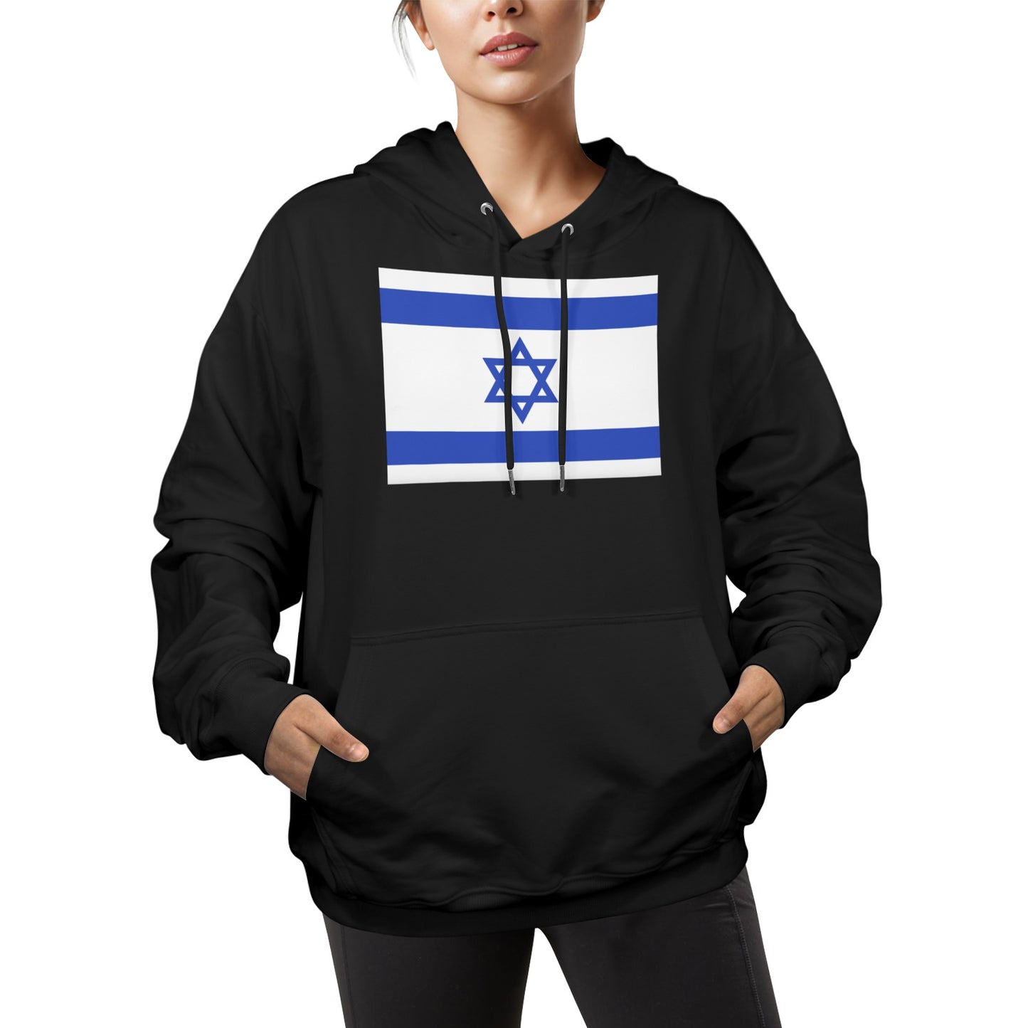 Israel Flag Women's Hoodie Made in the USA