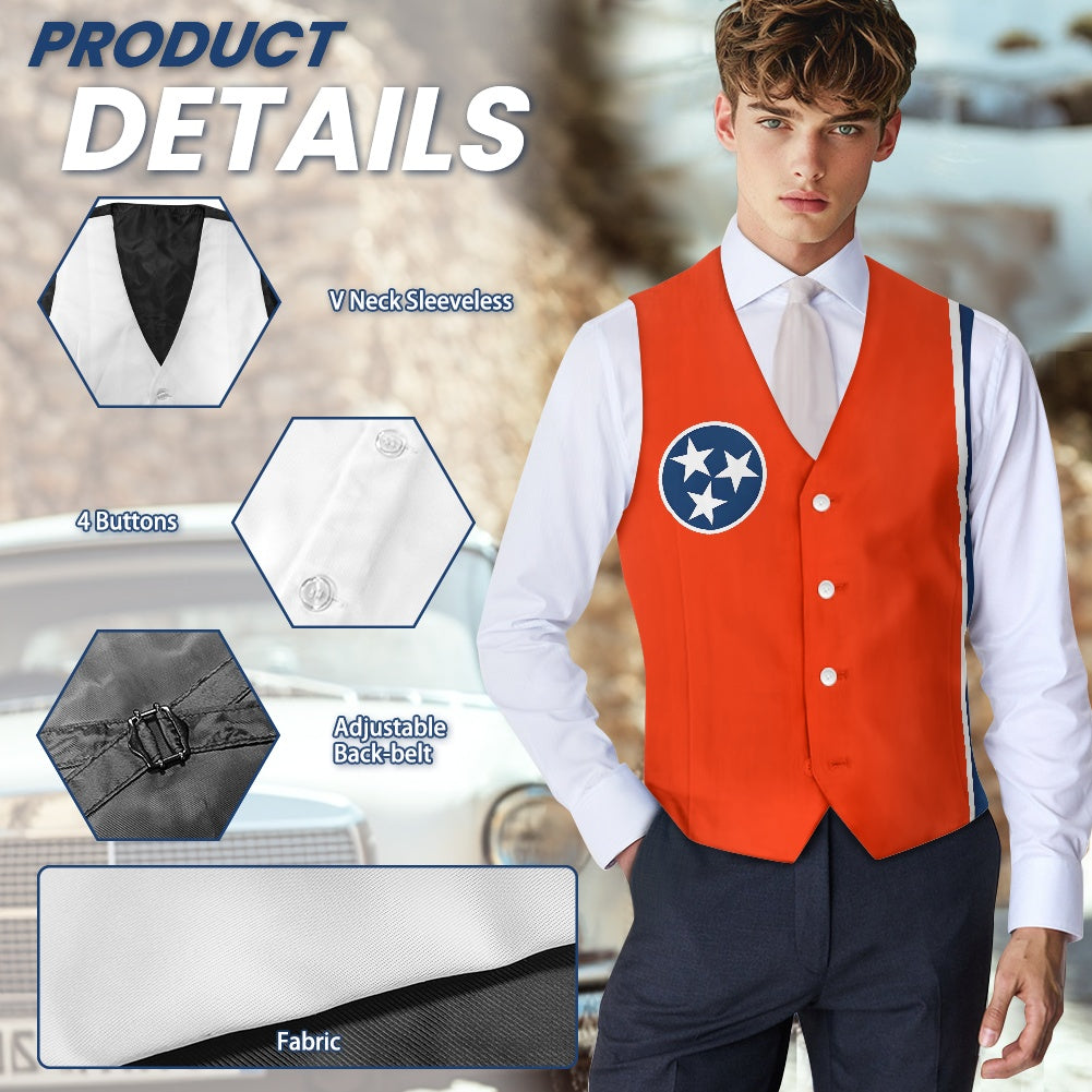 Tennessee Flag Suit vest jacket