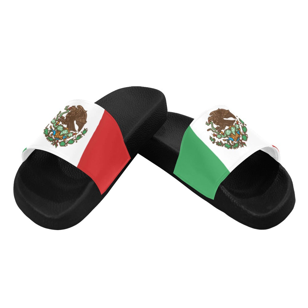 Mexico Flag Men's Slide Sandals