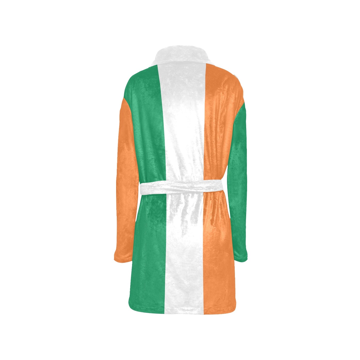 Ireland Flag Inspired Women's Fleece Robe